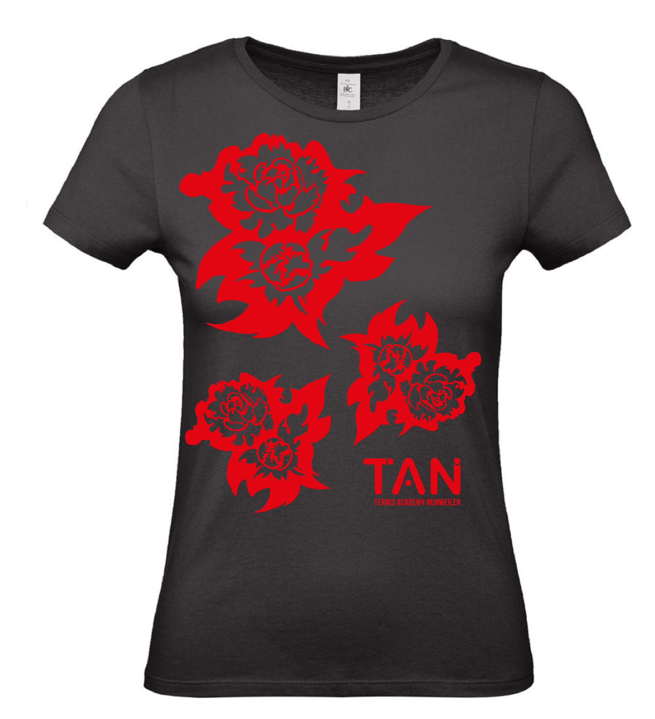 T-Shirt Flor_Noir