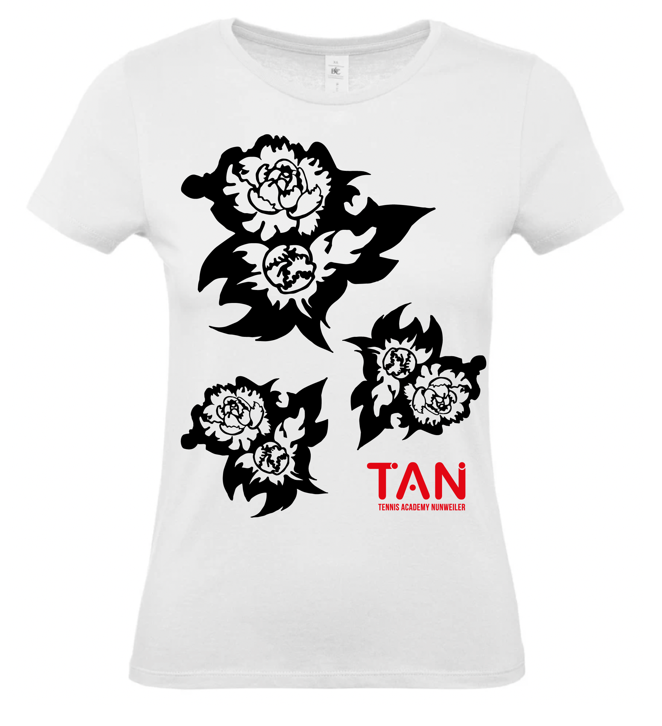 T-Shirt Flor_blanc