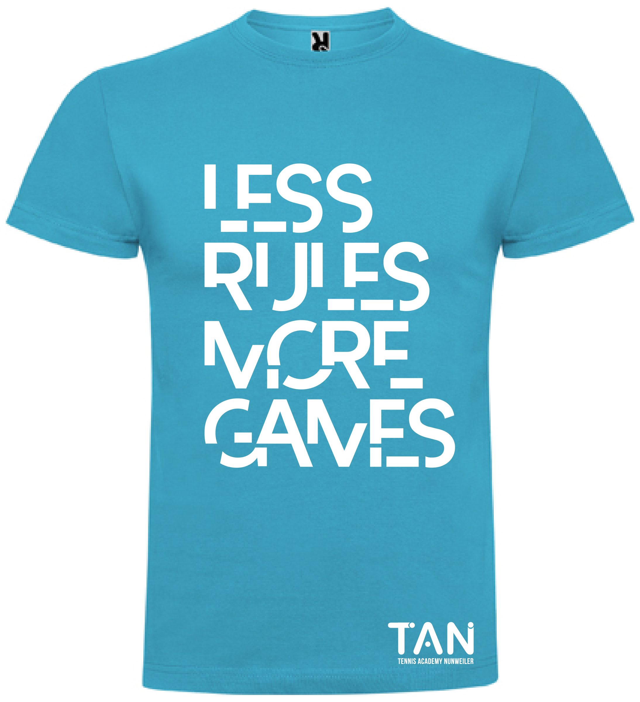 T-Shirt LESS_bleu