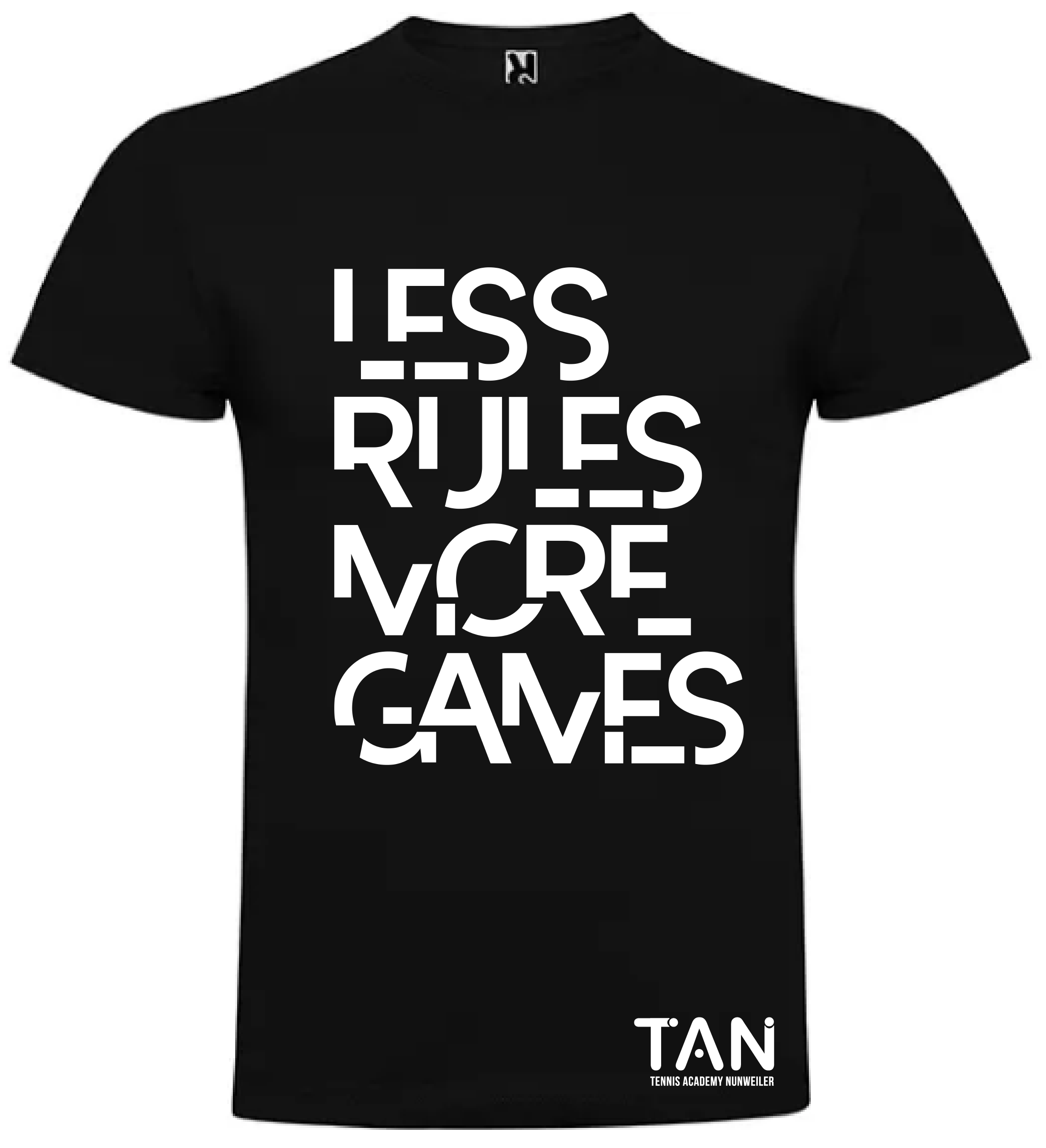 T-Shirt LESS_noir
